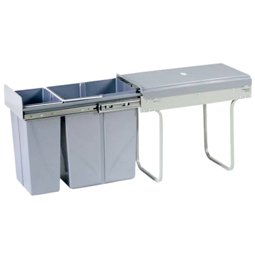 Drawer type recycling waste bin(20L+10L)